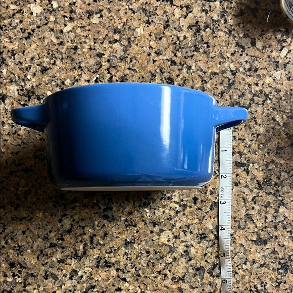 Le Creuset Blue Round Mini Cocette - Picture 5 of 5
